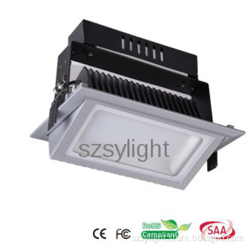 rotatable cob 38W led ceiling lamp with 3 years warranty SAA CE&Rohs